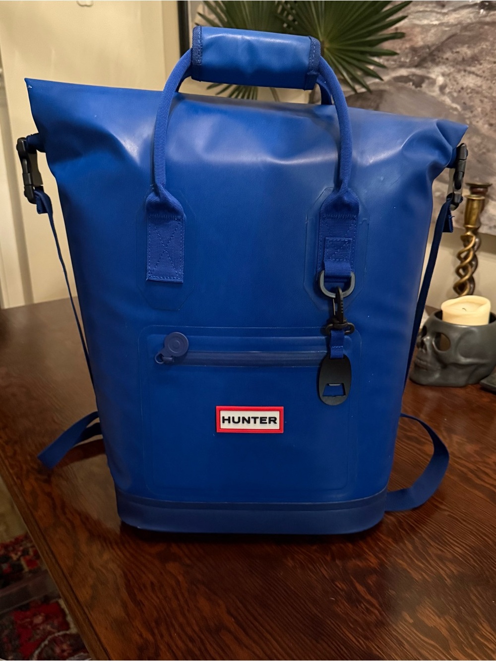 Hunter Royal Blue Roll-Top Waterproof Backpack